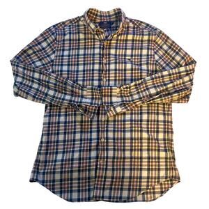 Vineyard Vines Slim Fit Whale Shirt Button Down Mens Medium